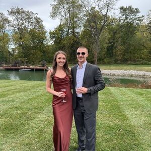 Revelry Skye Satin Dress